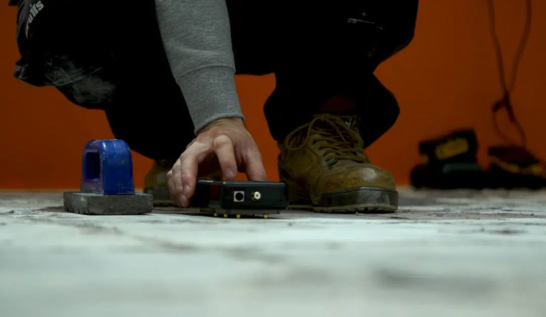 Why do we carry out moisture testing before installing gym flooring?